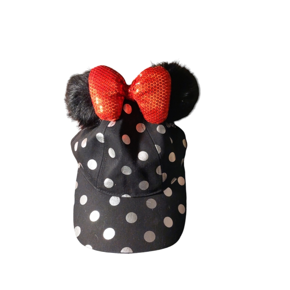 Disney Parks Mini Mouse Ball Cap Adult Size 55-59CM